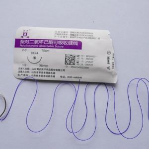 聚對二氧（yǎng）環（huán）已（yǐ）酮可吸收縫線